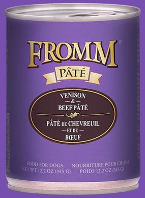 Fromm Venison & Beef Pate 12oz