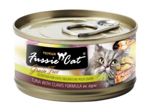 Fussie Cat Premium Tuna With Clams Formula In Aspic 2.8oz