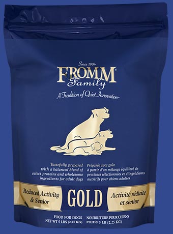 Fromm Gold Reduced Activity Senior for Dogs