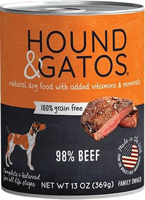 Hound & Gatos Grain Free 98% Beef for Dog