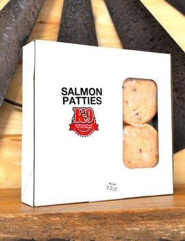K9 Kraving Raw 100% Salmon 8-1/4lb patties (2lb)