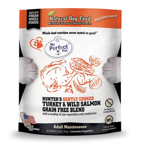 My Perfect Pet Hunter’s Turkey & Wild Salmon Grain Free Blend 3.5lb - Bakersfield Pet Food Delivery