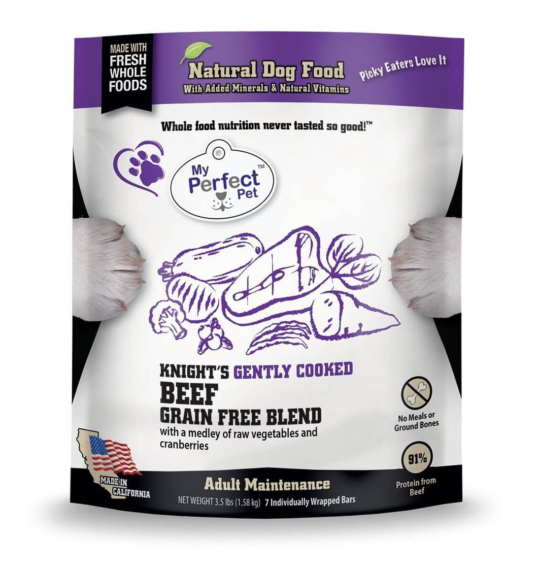 My Perfect Pet Knight's Beef Grain Free Blend 3.5lb - Bakersfield Pet Food Delivery