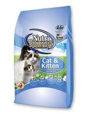 NutriSource Cat & Kitten Chicken Meal, Salmon & Liver