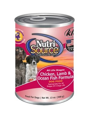 NutriSource Chicken, Lamb & Ocean Fish Dog
