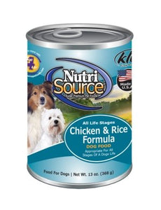 NutriSource Chicken & Rice Dog
