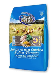 NutriSource Grain-Free Large Breed Chicken & Pea for Dogs - Bakersfield Pet Food Delivery
