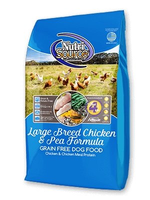 NutriSource Grain-Free Large Breed Chicken & Pea for Dogs - Bakersfield Pet Food Delivery