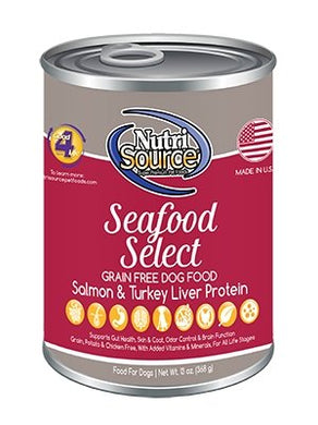 NutriSource Grain Free Seafood Select Dog