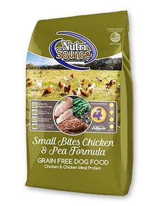 NutriSource Grain-Free Small Breed Chicken & Pea Formula for Dogs