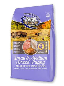 NutriSource Grain-Free Small/Medium Breed Puppy - Bakersfield Pet Food Delivery