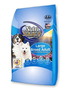 NutriSource Large Breed for Dogs Adult Chicken & Rice - Bakersfield Pet Food Delivery