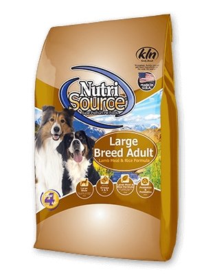 NutriSource Large Breed for Dogs Lamb & Rice - Bakersfield Pet Food Delivery