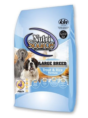 NutriSource Large Breed for Dogs Trout & Rice