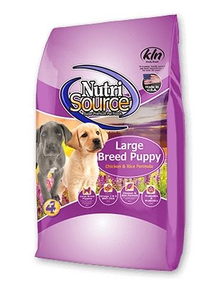 NutriSource Large Breed Puppy Chicken & Rice - Bakersfield Pet Food Delivery