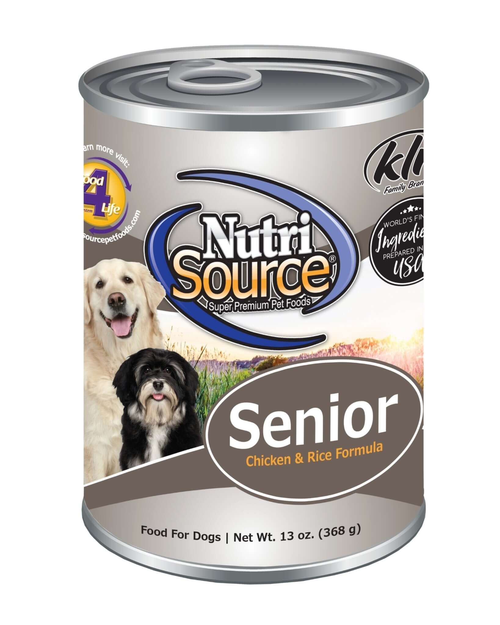 NutriSource Senior Dog Food for Optimal Health