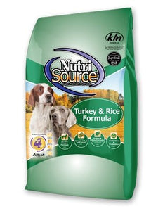 NutriSource Turkey & Rice for Dogs - Bakersfield Pet Food Delivery