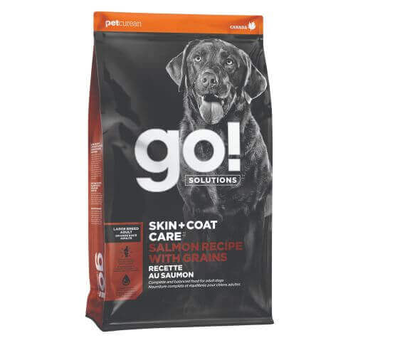 Petcurean Go! Solutions Skin + Coat Care Salmon Large Breed Adult Recipe - Bakersfield Pet Food Delivery