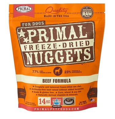 Primal Raw Freeze-Dried Beef Formula
