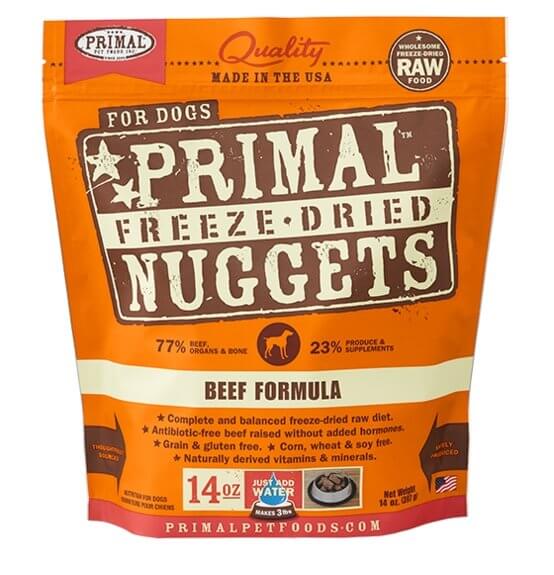 Primal Raw Freeze-Dried Beef Formula - Bakersfield Pet Food Delivery