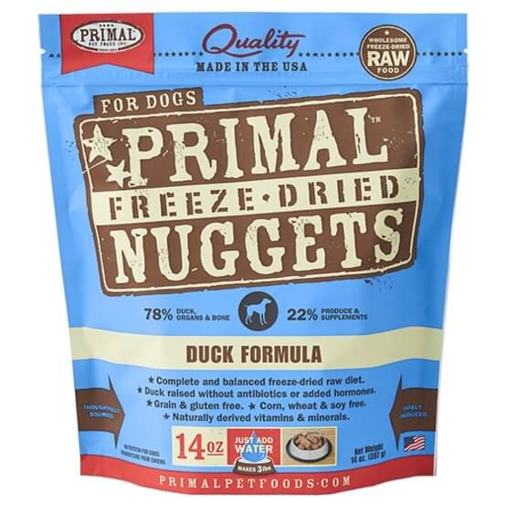 Primal Raw Freeze-Dried Duck Formula - Bakersfield Pet Food Delivery