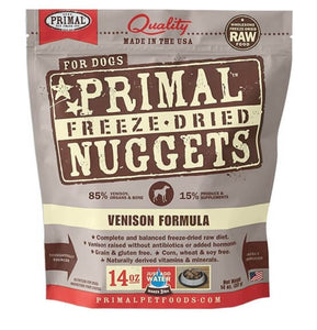 Primal Raw Freeze-Dried Venison Formula - Bakersfield Pet Food Delivery