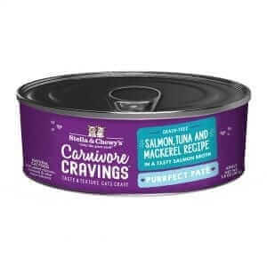 Stella & Chewy's Carnivore Cravings Purrfect Pate Salmon, Tuna & Mackerel 2.8oz