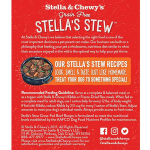 Stella & Chewy's Grass-Fed Beef Stew 11oz - Bakersfield Pet Food Delivery