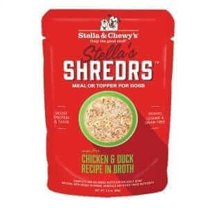 Stella & Chewy's Shredrs Chicken & Duck in Broth 2.8oz - Bakersfield Pet Food Delivery