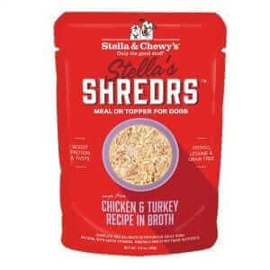 Stella & Chewy's Shredrs Chicken & Turkey in Broth 2.8oz - Bakersfield Pet Food Delivery